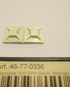 Anchor Plate 19x19mm Selfadh.